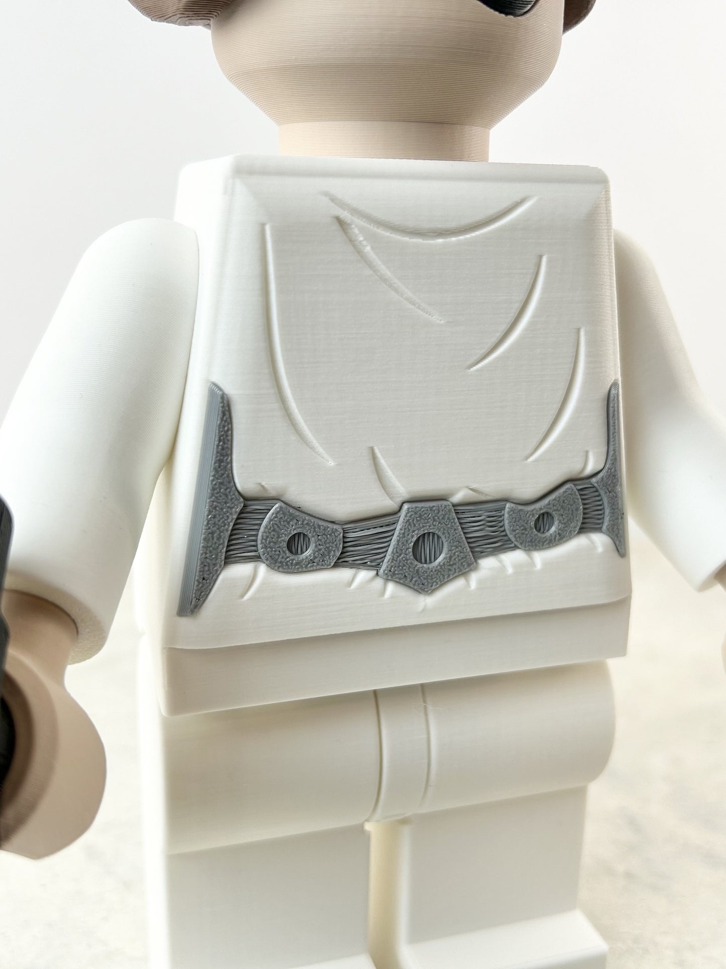 Brick Princess Leia 3D Print – Star Wars Collectible Figure