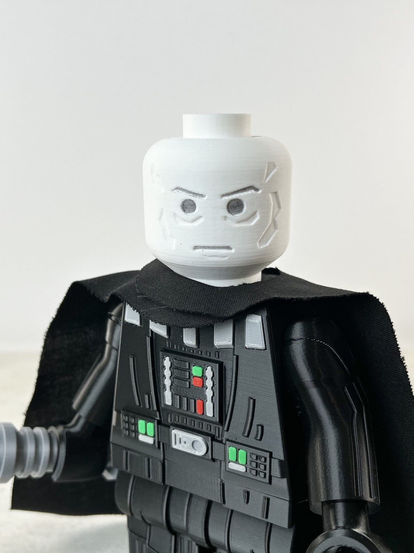 Brick Darth Vader 3D Print – Star Wars Sith Lord Collectible Figure