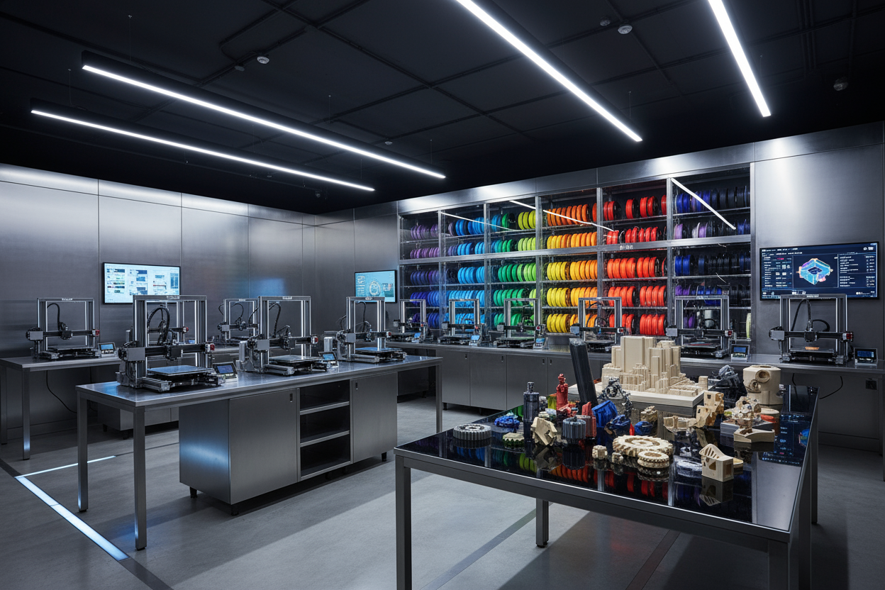 3D printing workspace