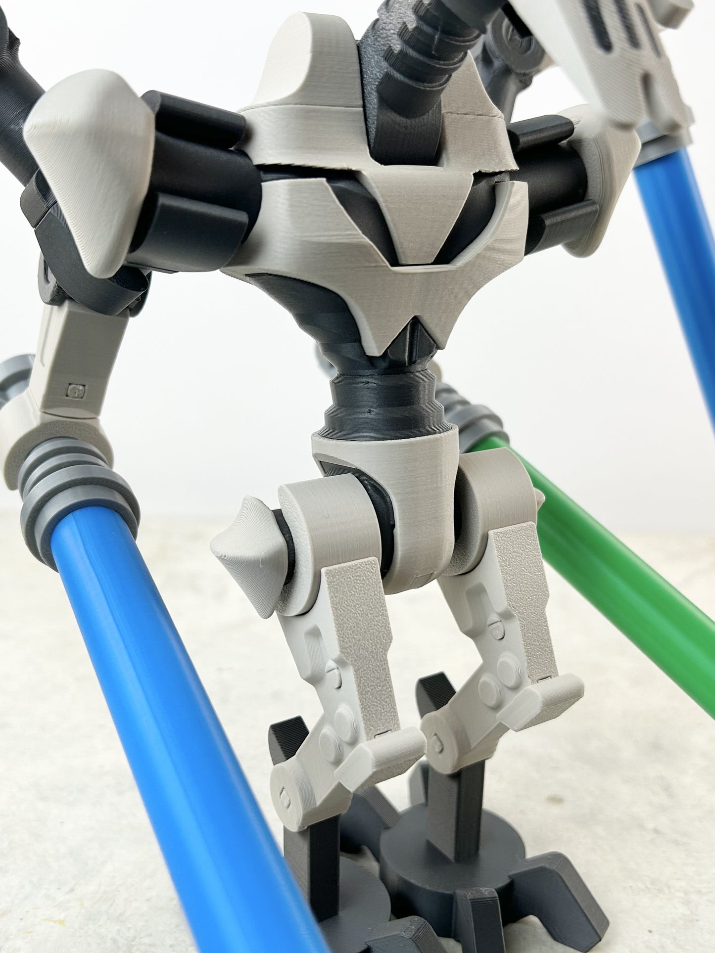 Brick General Grievous 3D Print – Star Wars Collectible Figure