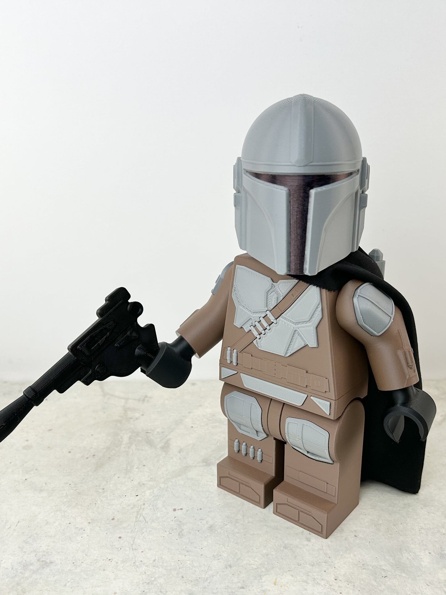 Brick Mandalorian 3D Print – Mandalorian Collectible Figure