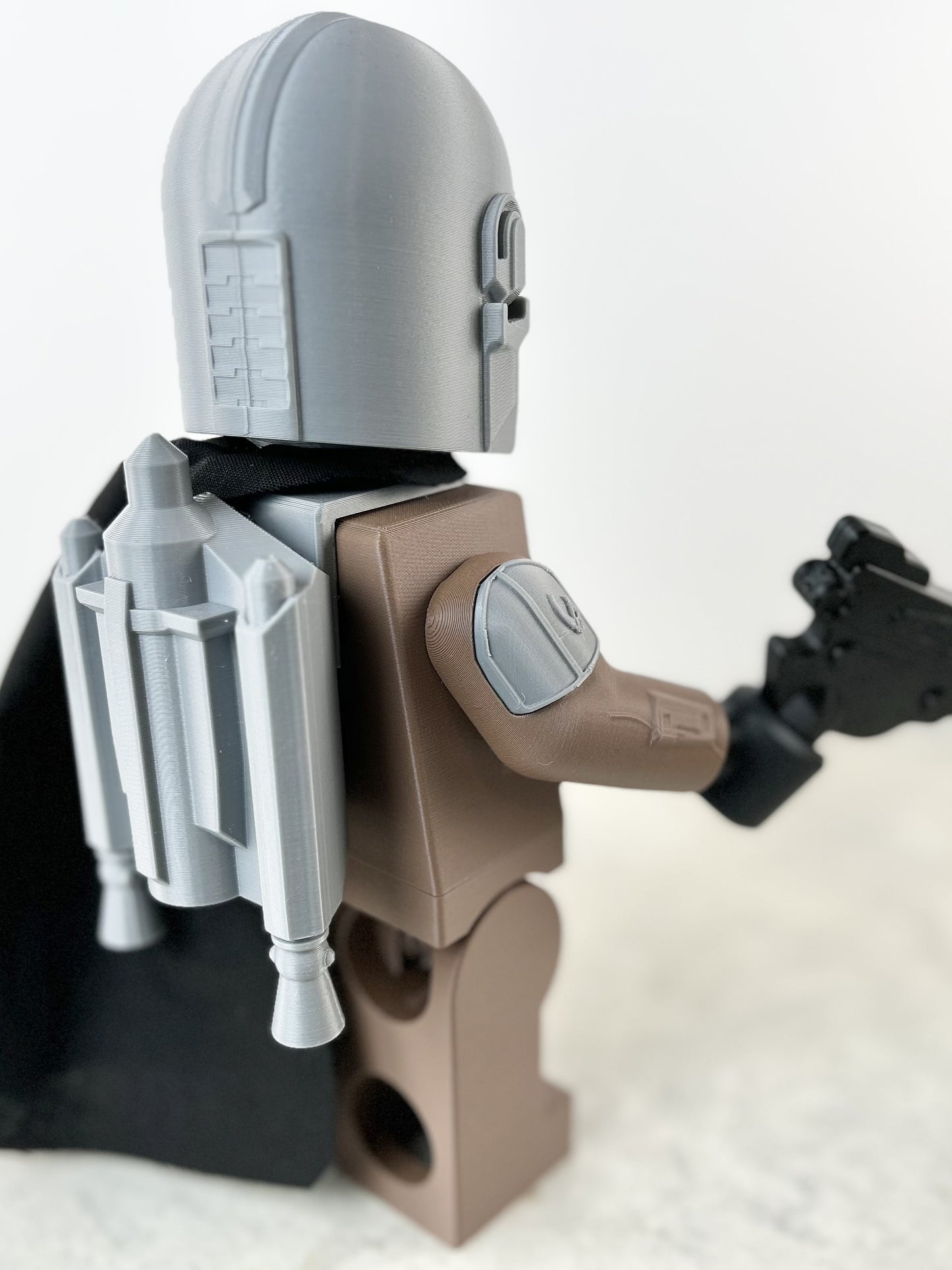 Brick Mandalorian 3D Print – Mandalorian Collectible Figure