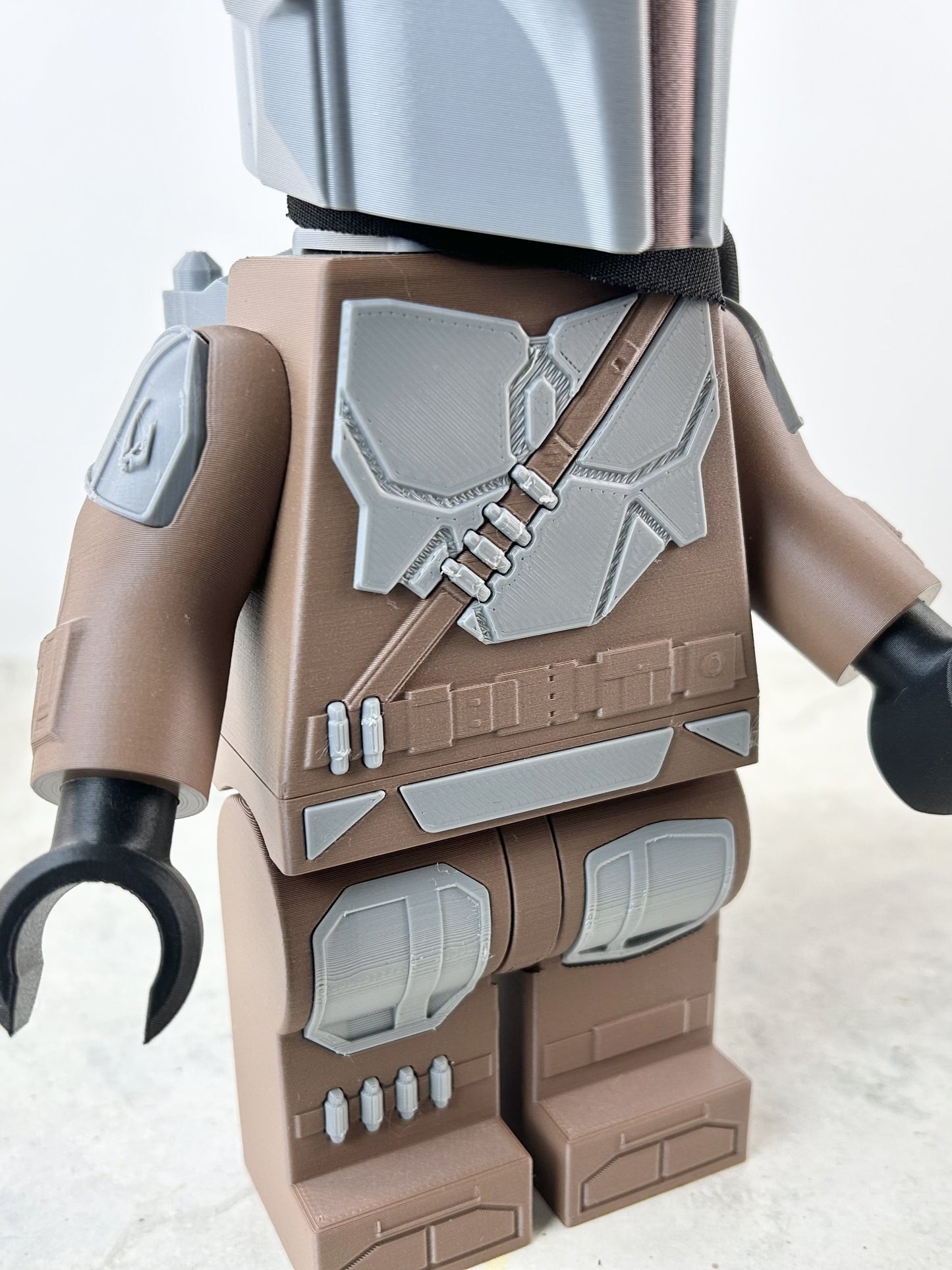 Brick Mandalorian 3D Print – Mandalorian Collectible Figure