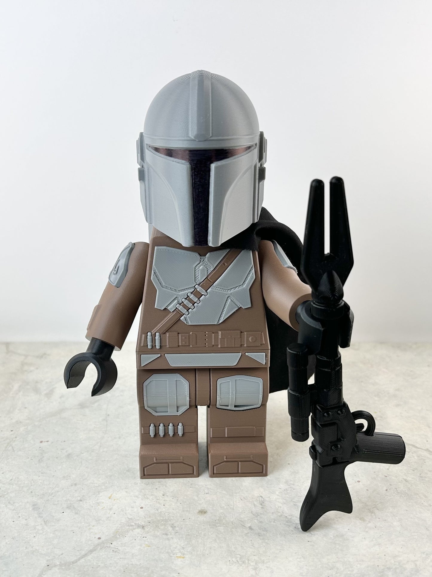 Brick Mandalorian 3D Print – Mandalorian Collectible Figure