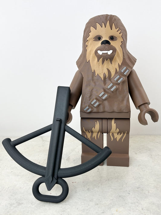 Brick Chewbacca 3D Print – Star Wars Collectible Figure